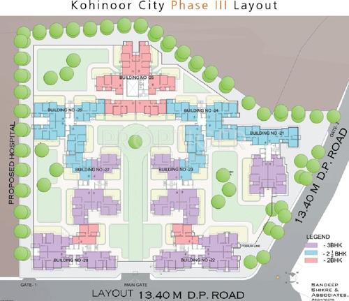 Images for Layout Plan of Kohinoor City city Images for Layout Plan of Kohinoor City