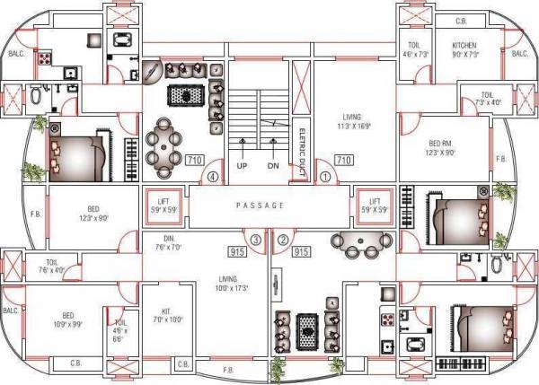  city-phase-i-d3-building Master Plan