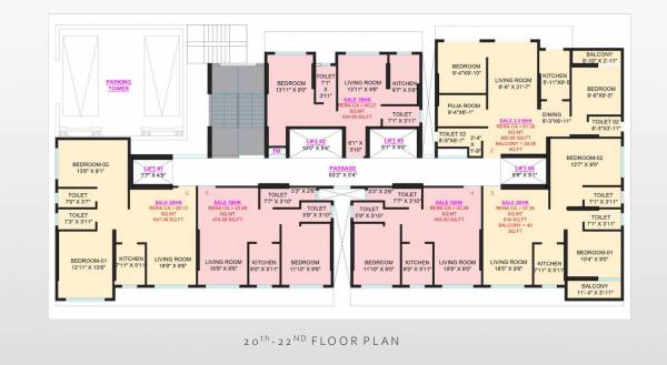  pushpanjali-residency Cluster Plan