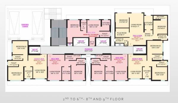  pushpanjali-residency Cluster Plan