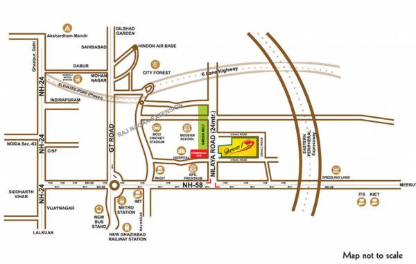  greens Location Plan