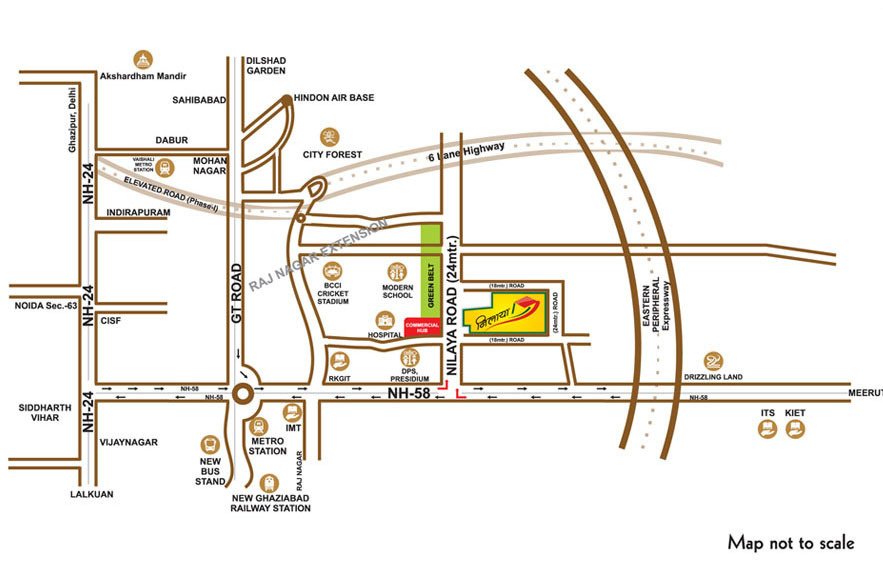  greens Location Plan