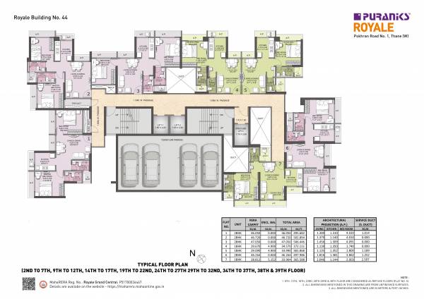  puraniks-grand-central Stella Grand Central Cluster Plan