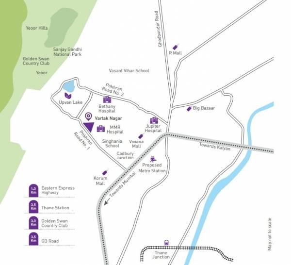  puraniks-grand-central Location Plan
