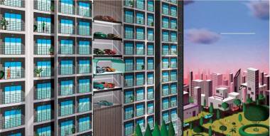 Images for Elevation of Puraniks Grand Central Images for Elevation of Puraniks Grand Central