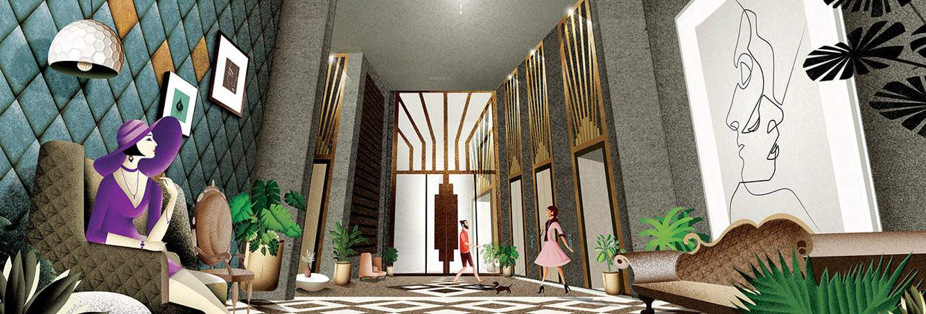  puraniks grand central Entrance Lobby