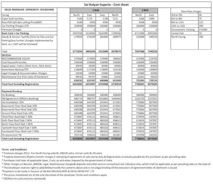 superia Construction Linked Payment (CLP) Payment Plan