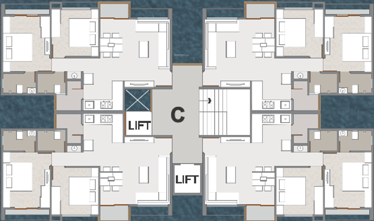 neelkanth palms Cluster Plan