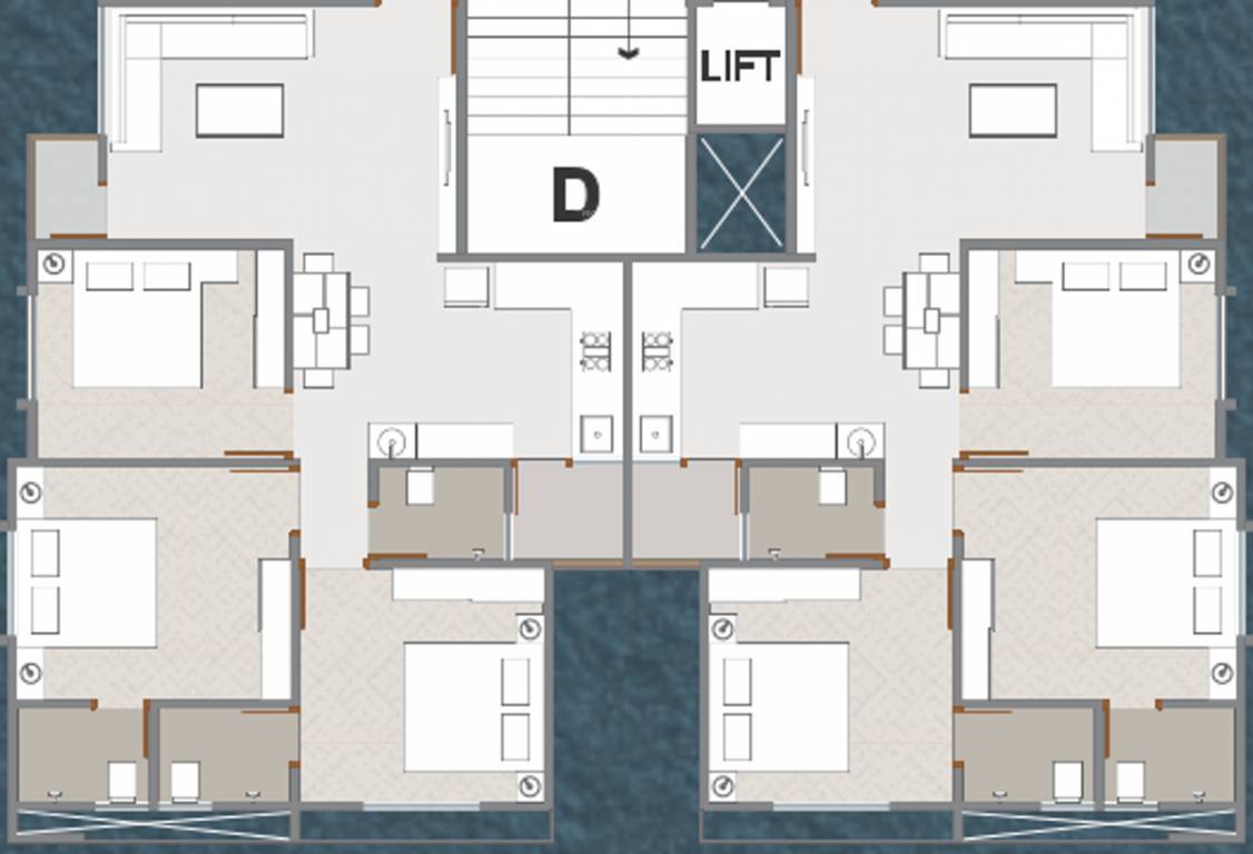 neelkanth palms Cluster Plan