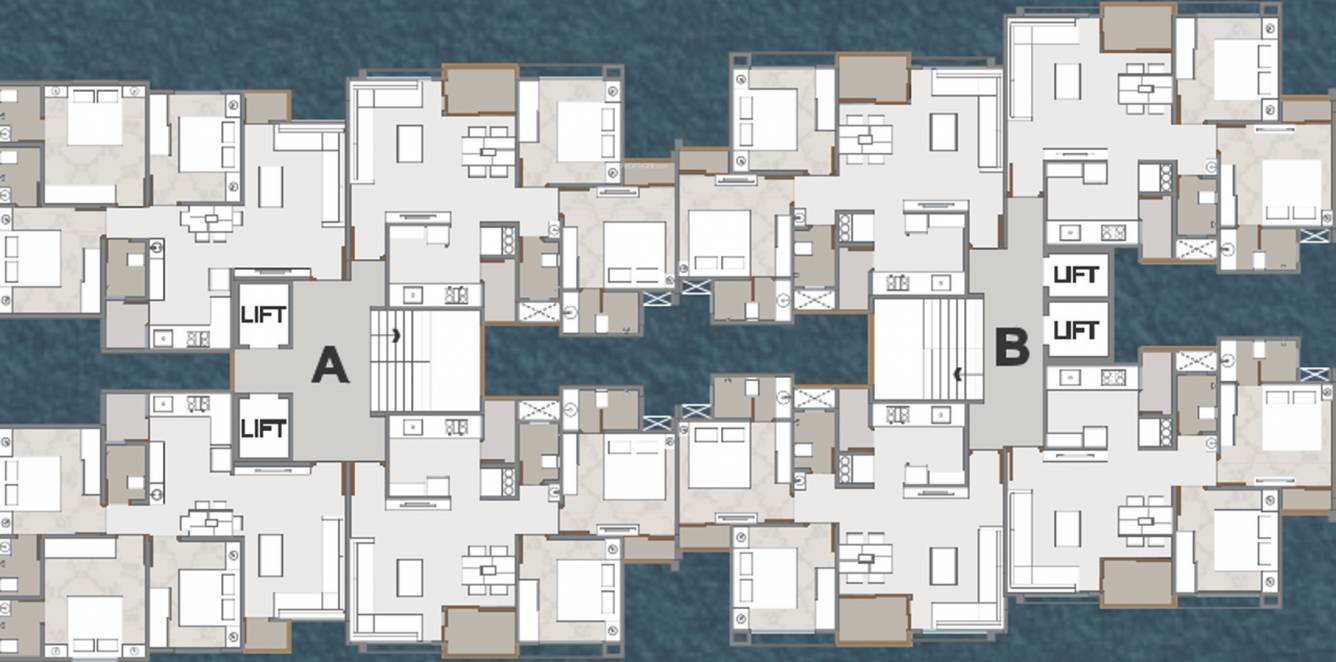 neelkanth palms Cluster Plan