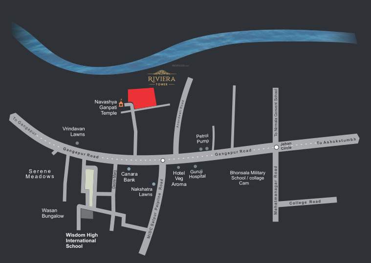  riviera tower Location Plan