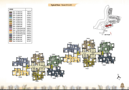  bagmane temple bells Cluster Plan