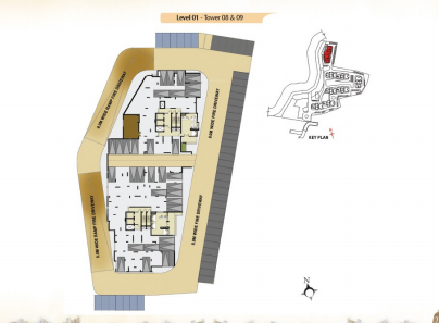  bagmane-temple-bells Cluster Plan