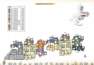  bagmane-temple-bells Cluster Plan