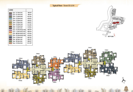  bagmane-temple-bells Cluster Plan