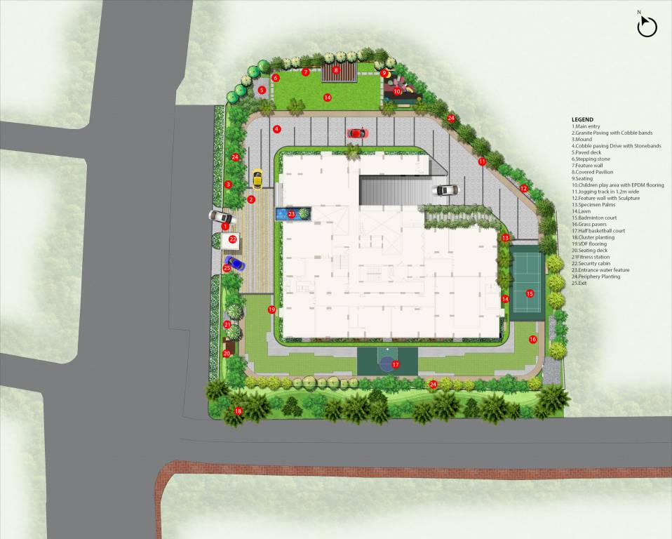  paramount Layout Plan