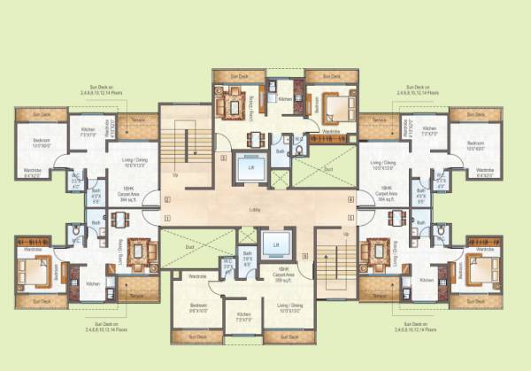  raunak-city-3 Cluster Plan