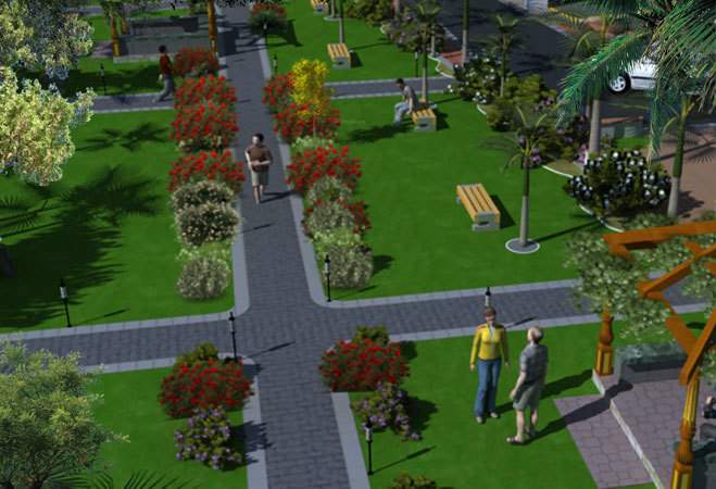  city Landscaped Gardens