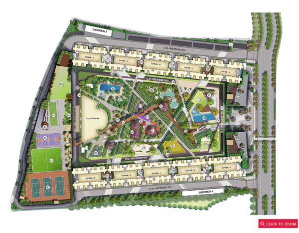 Master Plan ten-x-habitat-raymond-realty-tower-e Master Plan