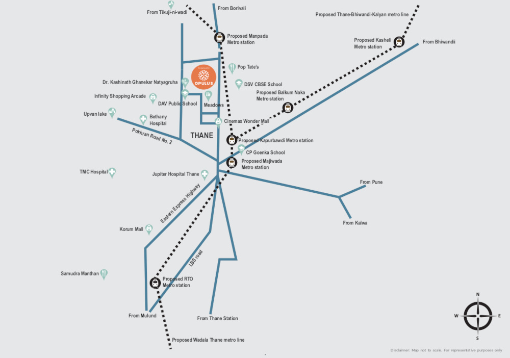  opulus s1 s2 r1 r2 and r3 Location Plan