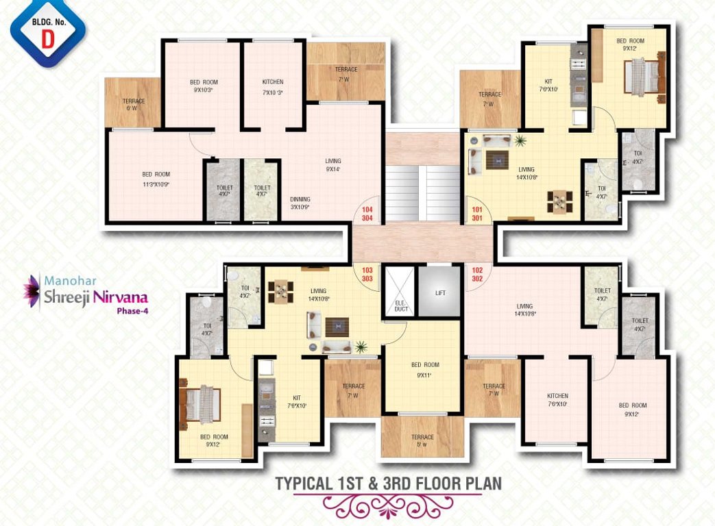  manohar shreeji nirvana ii Cluster Plan