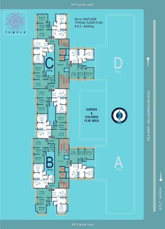  anand heights Cluster Plan