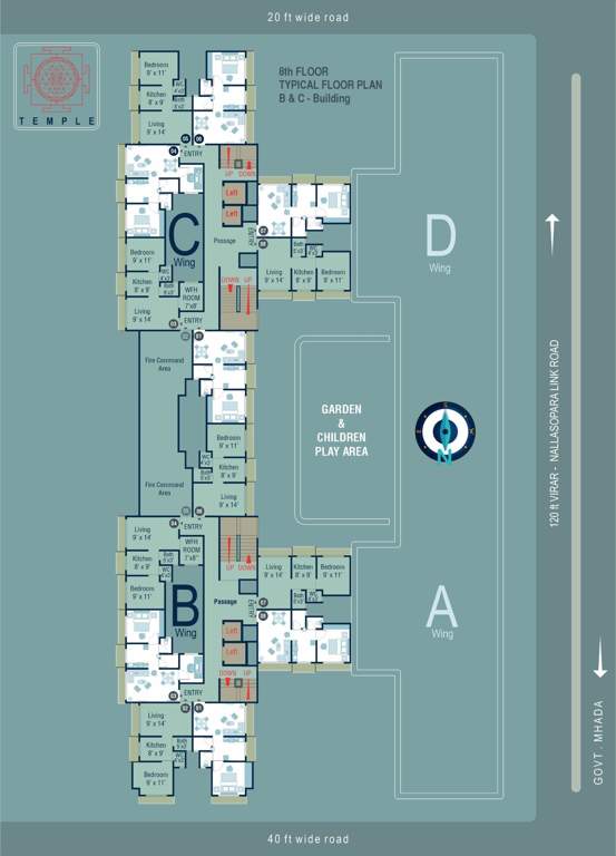  anand heights Cluster Plan