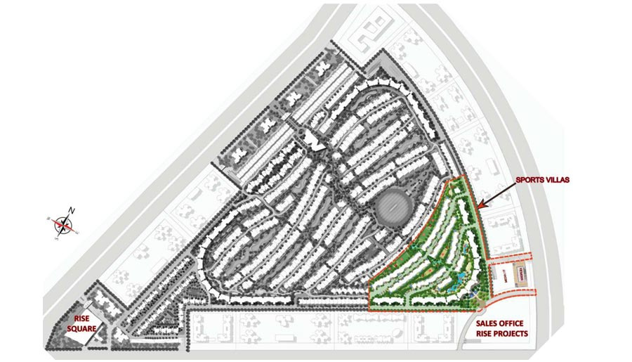  sports villas Master Plan