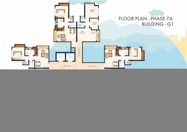 clusterPlan of Unnati Woods Phase 7