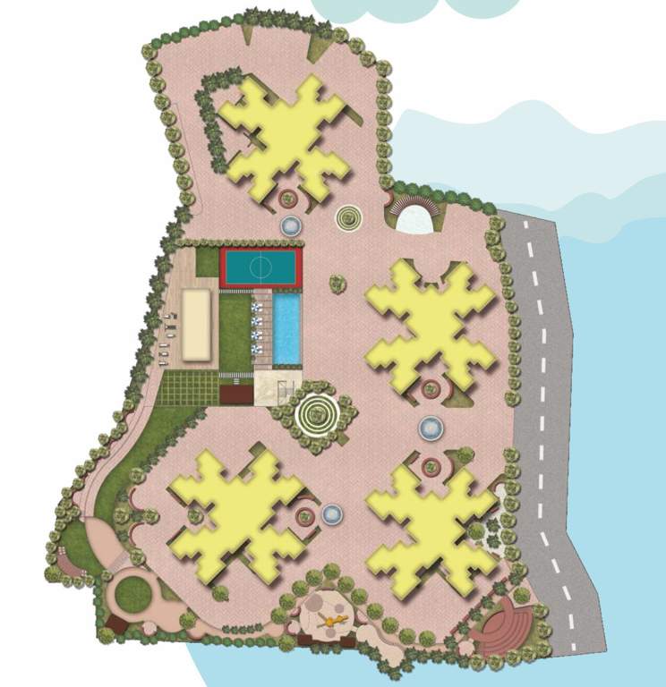  unnati woods phase 7 Layout Plan