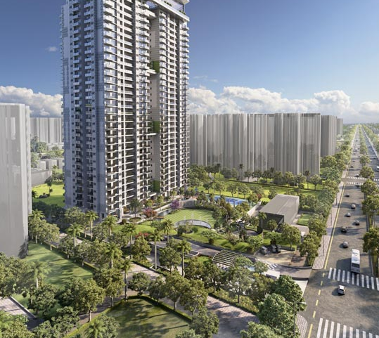 Elevation the-resident-tower Elevation