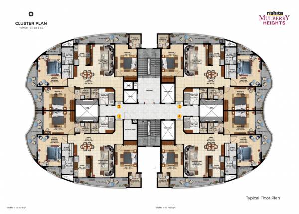 Tower B1 Cluster Plan mulberry-heights-phase-2 Tower B1 Cluster Plan