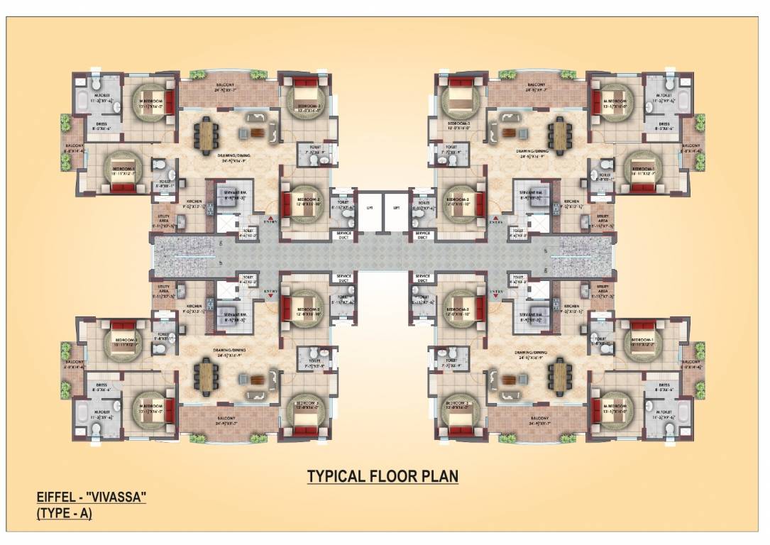  vivassa estate phase 1 Cluster Plan