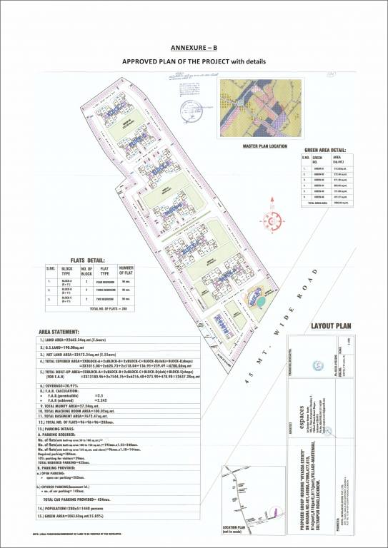  vivassa estate phase 1 Layout Plan