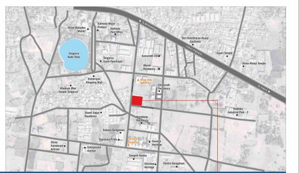  shalin-enclave Location Plan