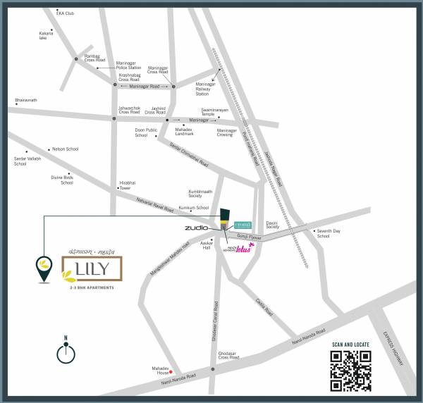  vandemataram-mahadev-lily Location Plan