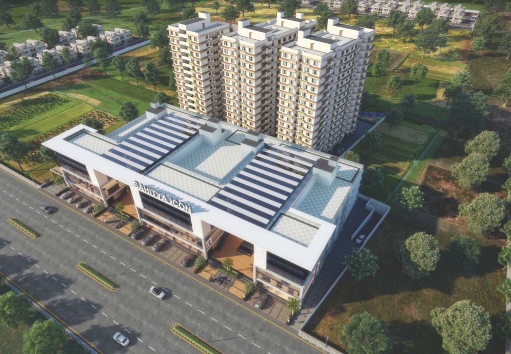  sahitya hills and icon Elevation