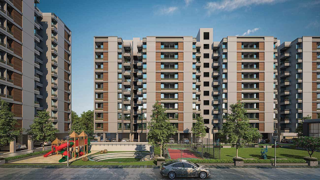 shyamal heights Elevation