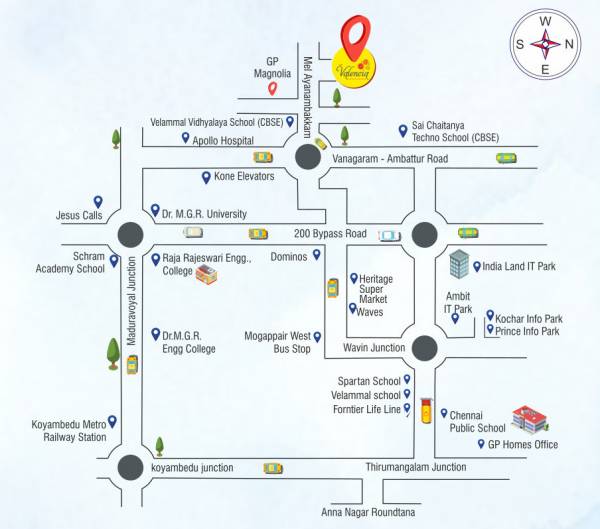  valencia Location Plan