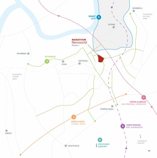  nexworld-aura-3 Location Plan