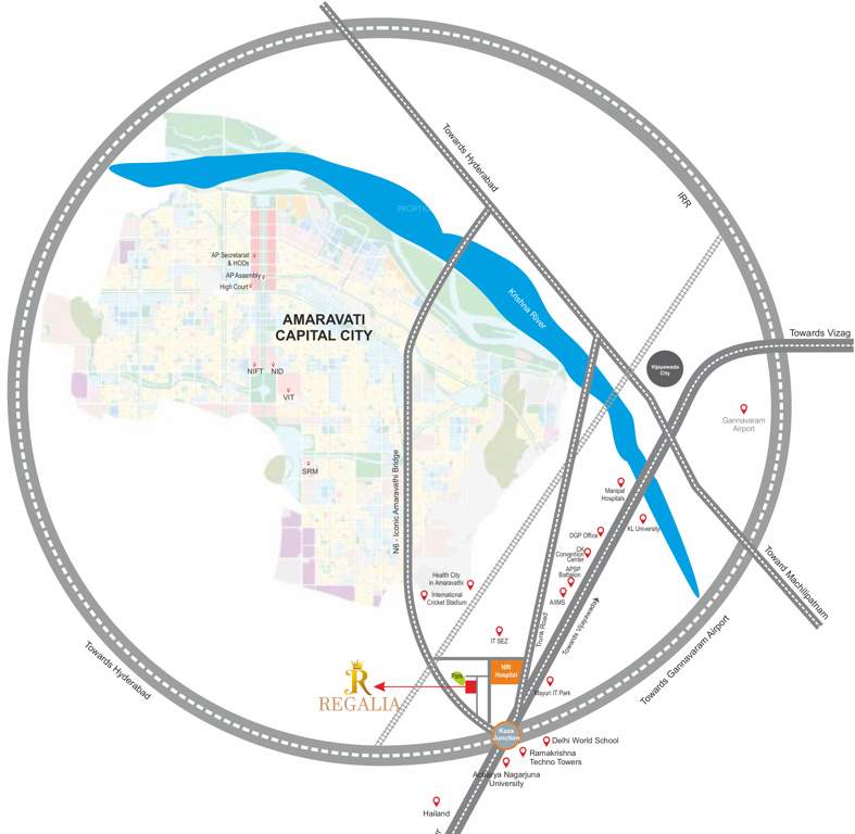  regalia Location Plan