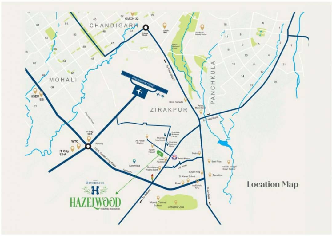  hazel wood Location Plan
