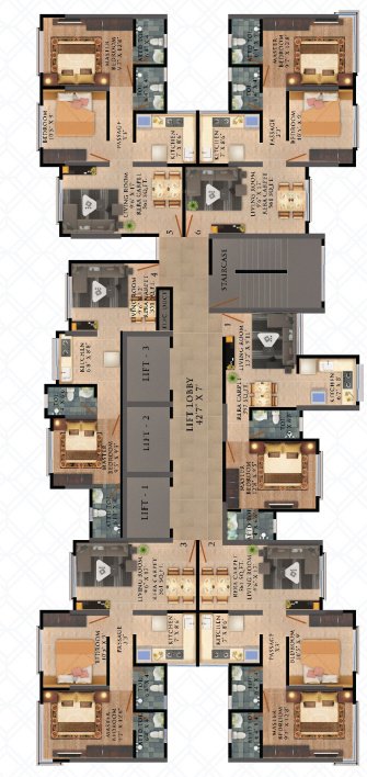  olympus Cluster Plan