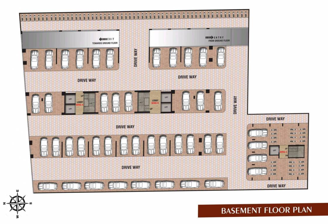raj crest Cluster Plan