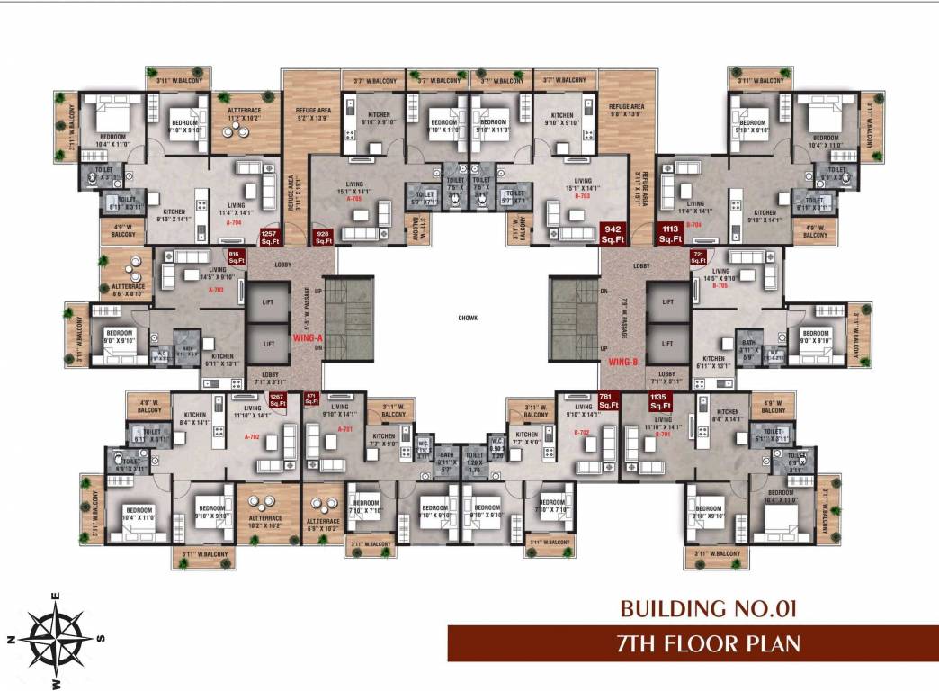 raj crest Cluster Plan