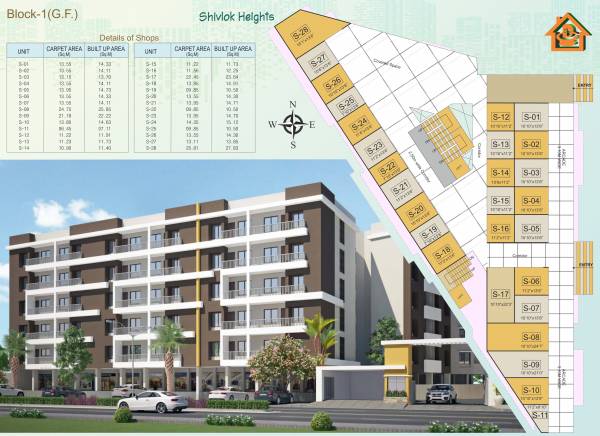  shivlok-heights Block  A Cluster Plan