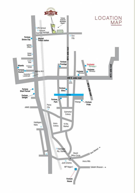 landmark phase ii a Location Plan