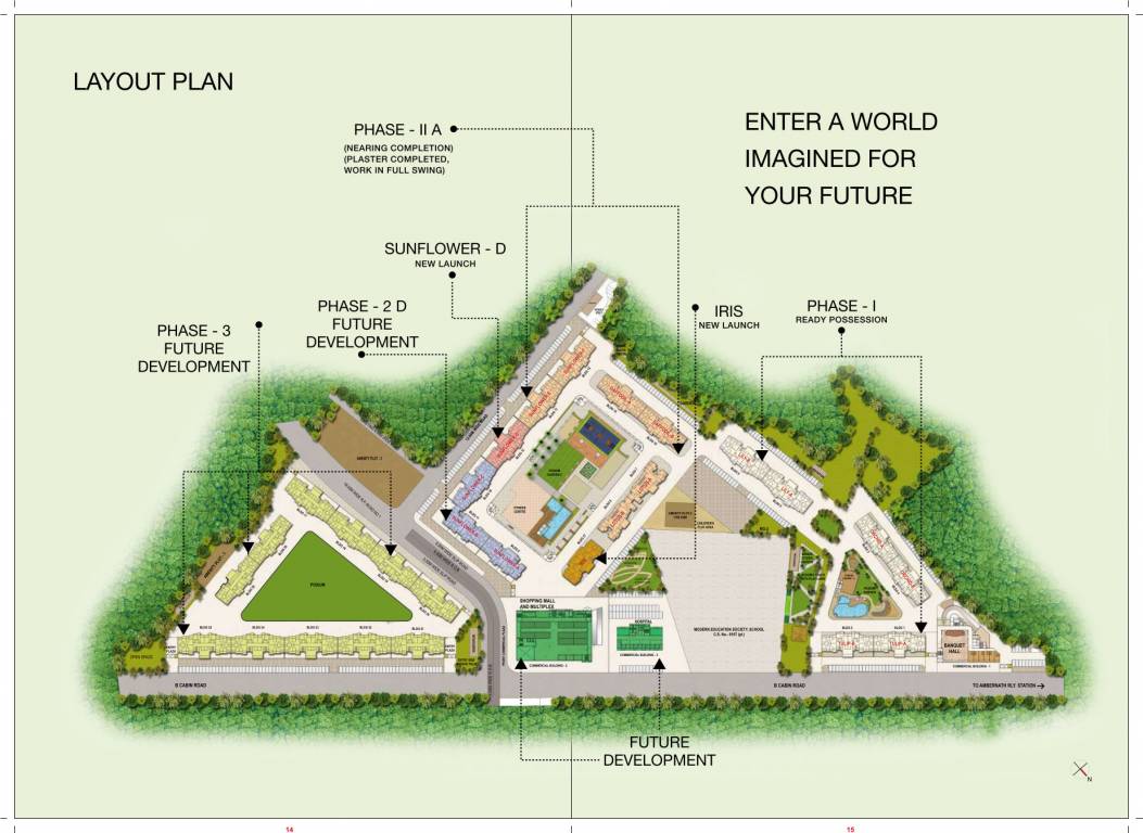  greens phase 2 b Layout Plan