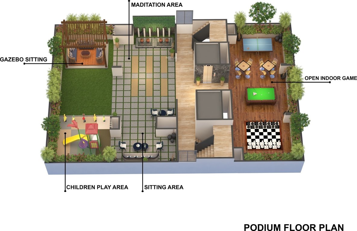  kreston tower Beatum Heights Cluster Plan