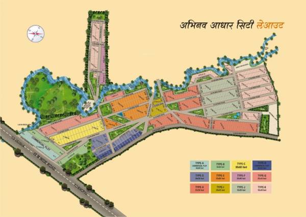  abhinav-aadhar-city Master Plan